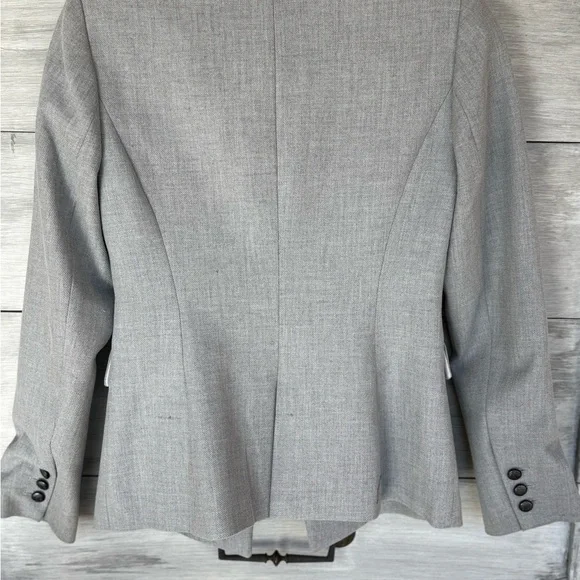 White House Black Market Light Gray Blazer - Picture 15 of 17